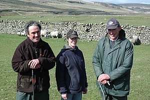 Bryan Coates, Mary Dawson and Richard Coates