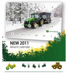john deere chocolate advent calendar