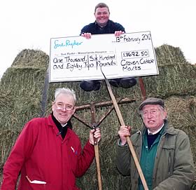 Sue Ryder Manorlands cheque