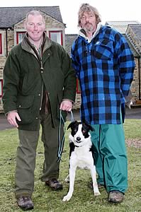 Shaun Richards, left, with Eddie Thornalley