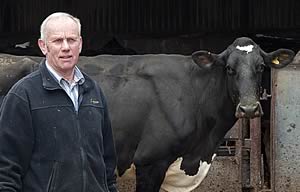 Gerald Allsop, Enchmarsh Holstein herd