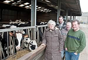 Doreen Boow, Phil Muncaster, Paul Norman and Stephen Boow