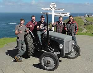 Grey Fergie at Lands End