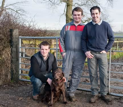 John, Sam and Matt Barlow