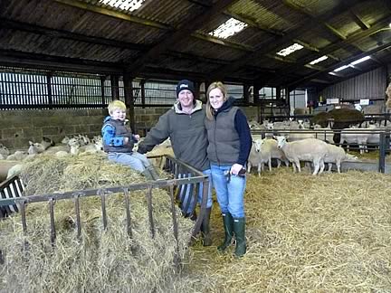 Sion, Claire and Harri Williams
