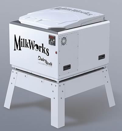 Milkworks Gold colostrum pasteuriser from         Lancashire company, G Shepherd Animal Health